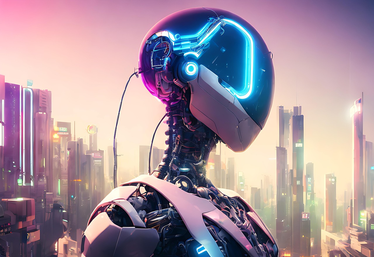 Free ai generated robot robotic illustration
