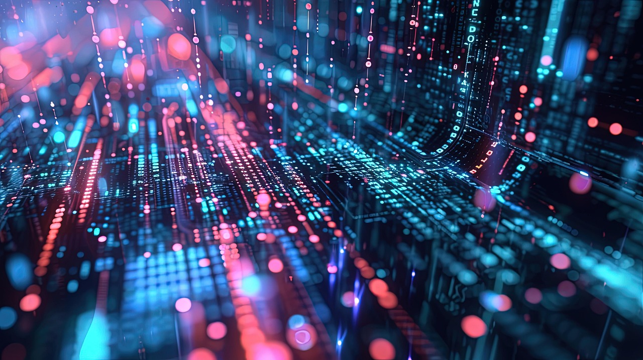 Free ai generated big data data illustration