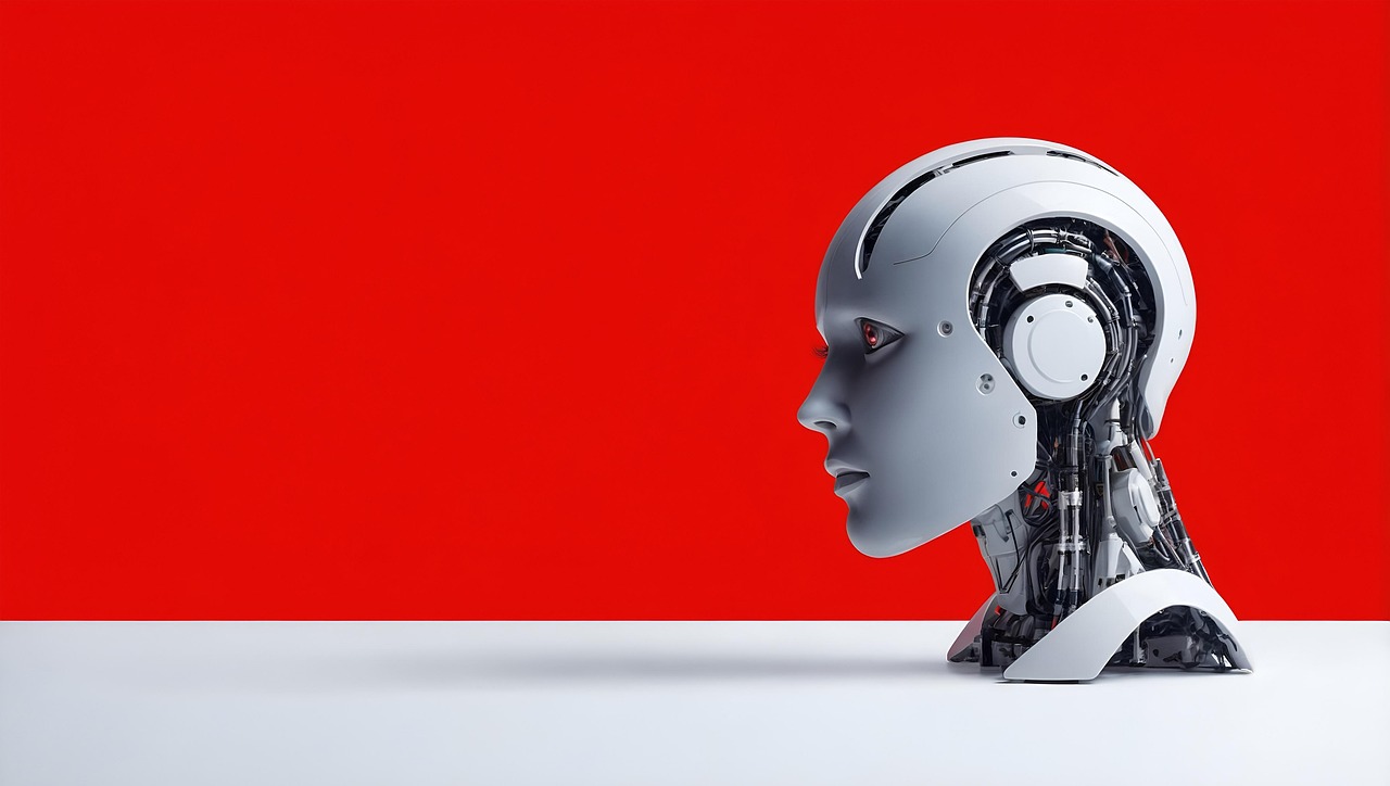 Free ai generated robot technology illustration