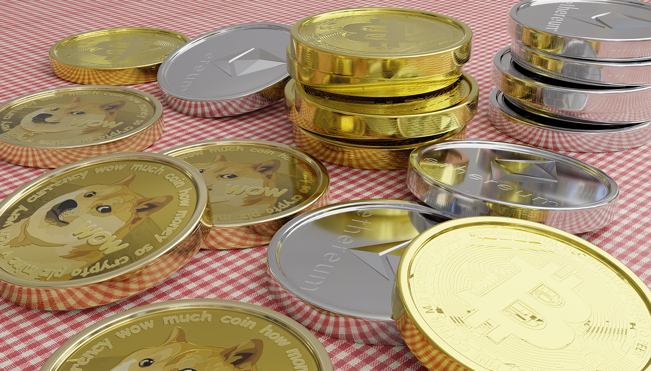 Free Coins Bitcoin photo and picture