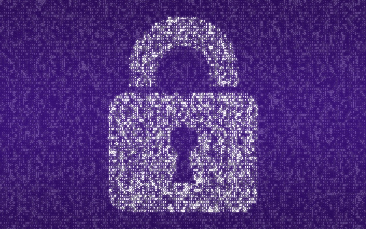 Free cyber security hacking computer illustration