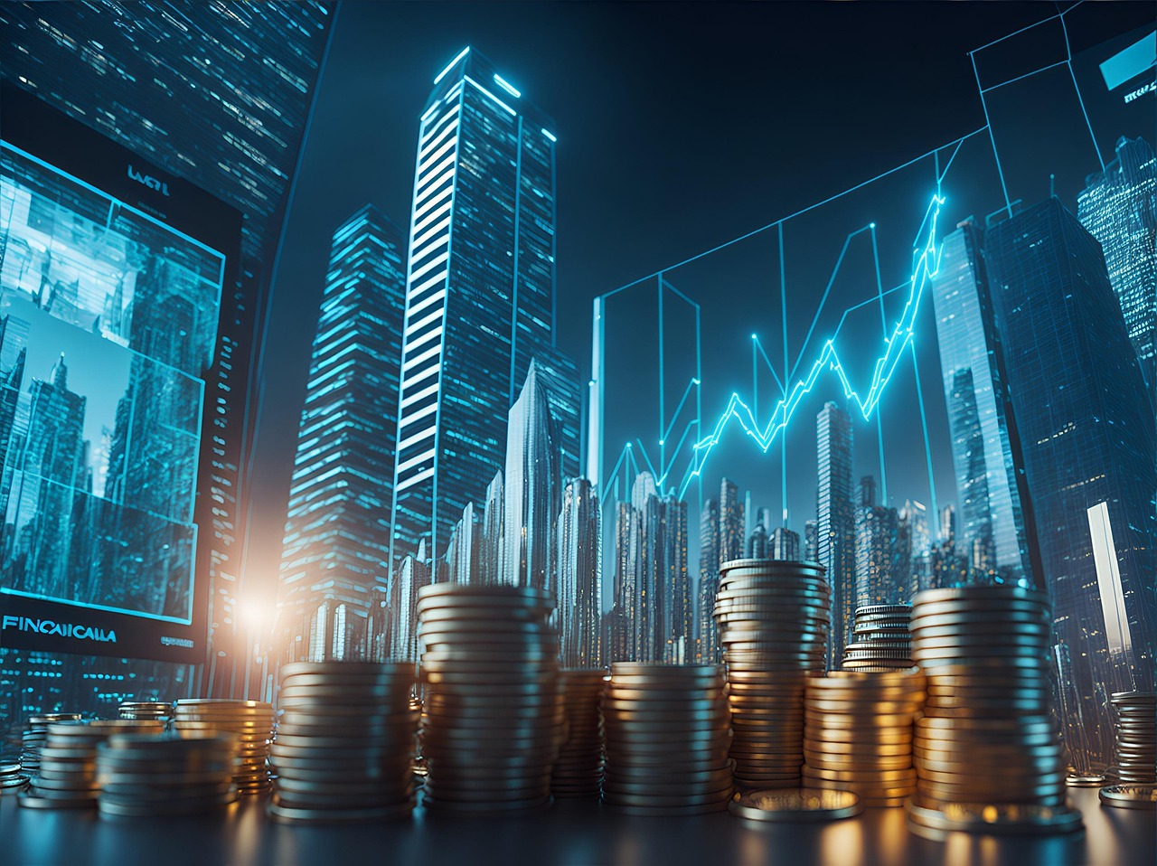Free finance business money illustration