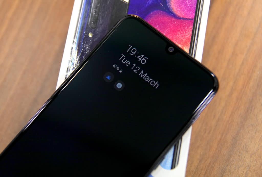 galaxy a50 always on display