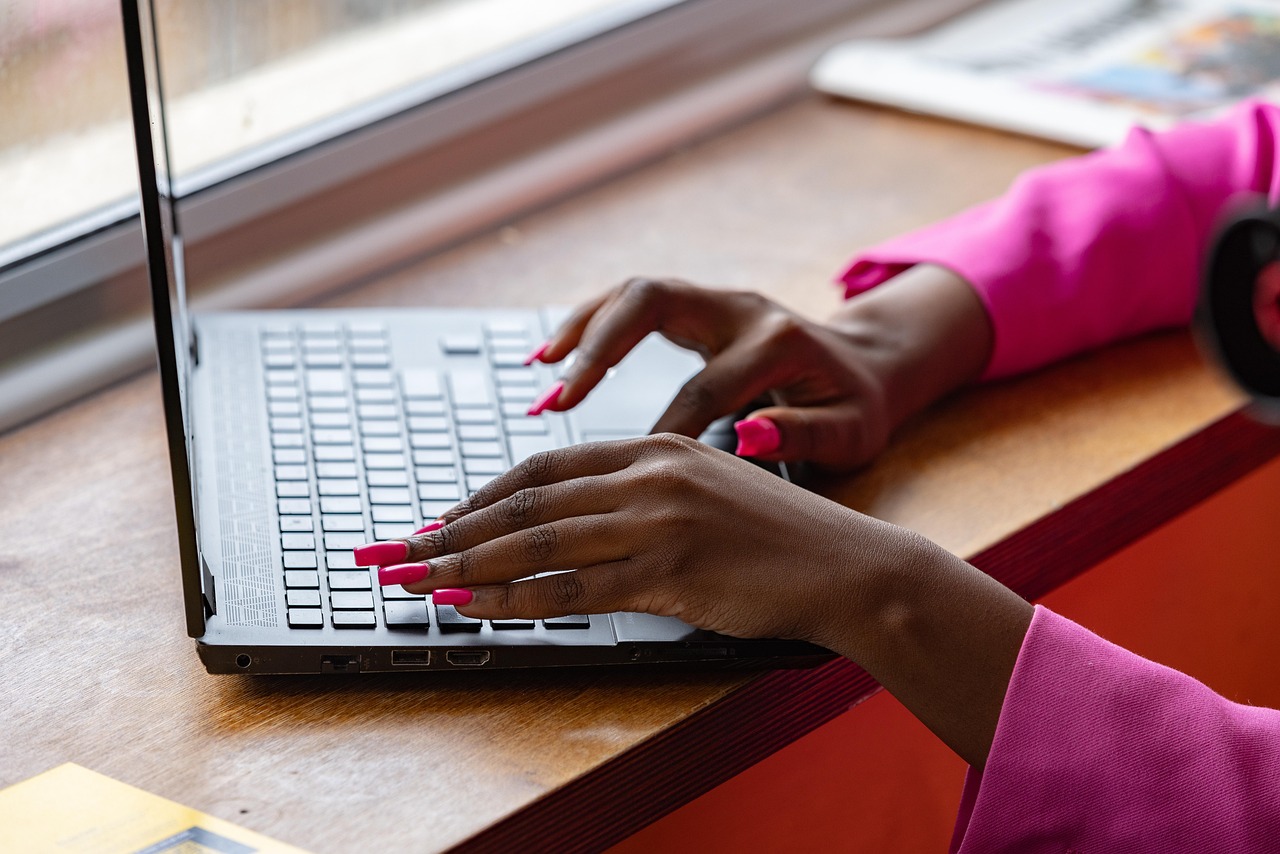 Free Laptop Typing photo and picture
