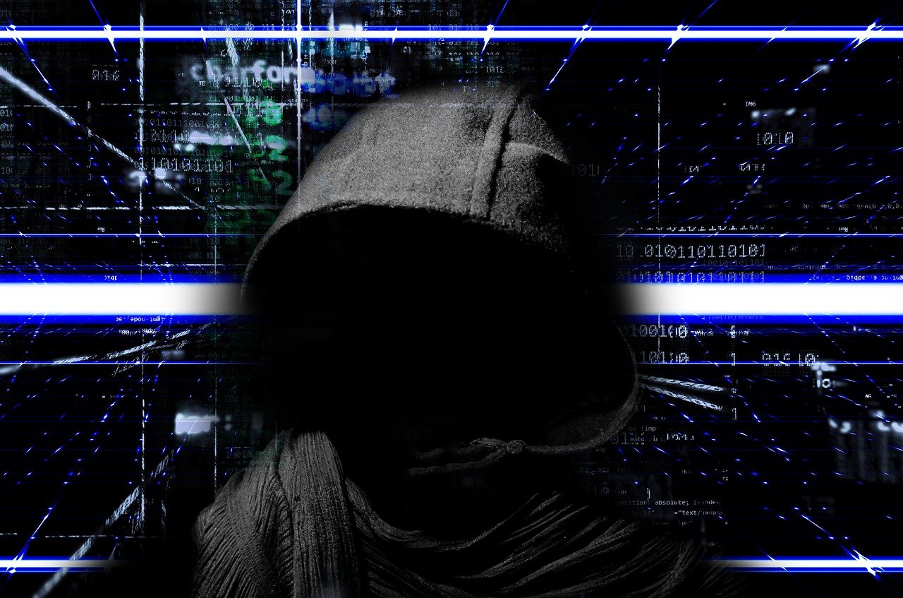 Free ransomware cyber crime malware illustration