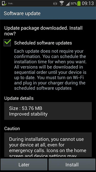 s4 update