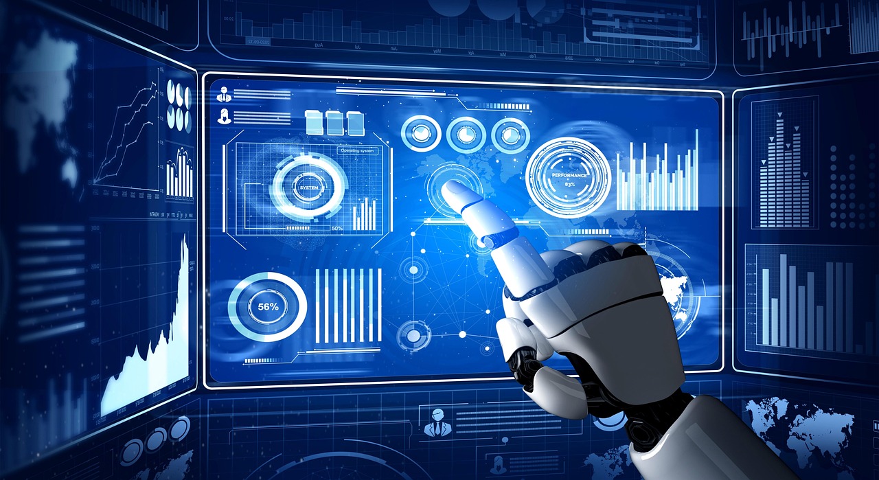 Free technology sci-fi futuristic illustration