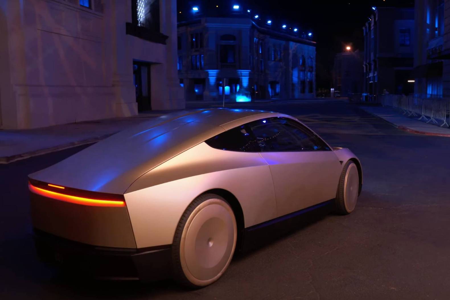 Tesla Finally Reveals Musk's 'Robotaxi,' Teases 'Robovan' and Dancing Robots