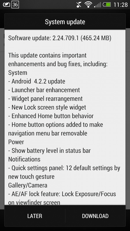 update