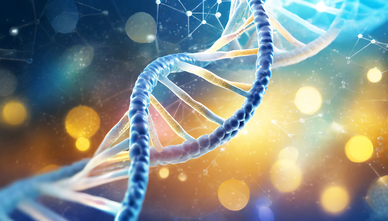 Free dna laboratory research illustration