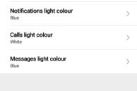 MIUI 8 notification light